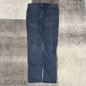 Buffalo David Bitton Six X Straight Stretch Mens Jeans 30X32 Dark Gray
